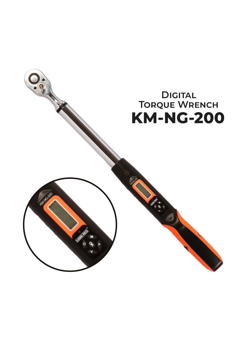 KUSAM-MECO - KUSAMMECO DIGITAL TORQUE WRENCH KM NG 200 UserFriendly Control Advanced Technology Easy Operations 1 Year Warranty - Image 1