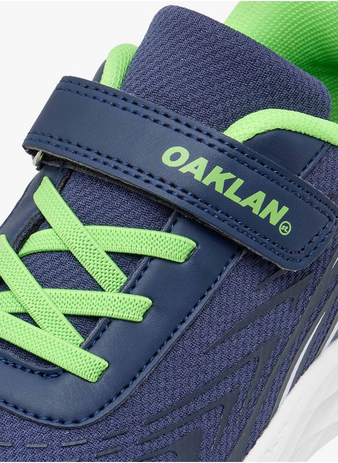 Oaklan by Shoexpress Boys Panelled Sports Shoes with Hook and Loop Closure  - Image 4