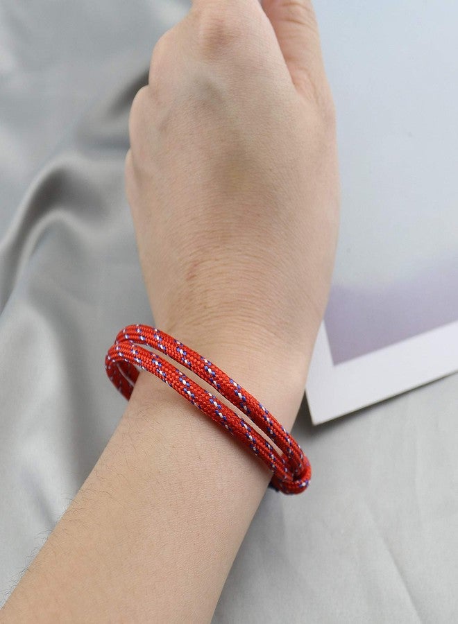 SING F LTD 10pcs Nautical Braided Rope String Surfer Bracelets Set Assorted Handmade Adjustable Unisex - Image 4