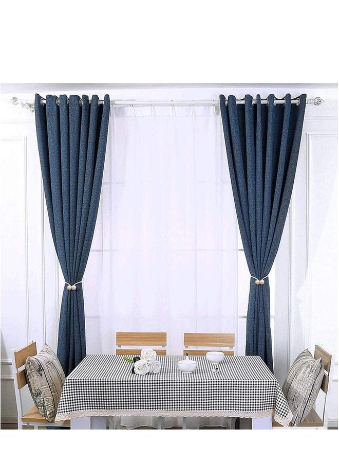 HOMESTAR حاملات ستائر مغناطيسية من قطعتين لمكتب المنزل - Image 5