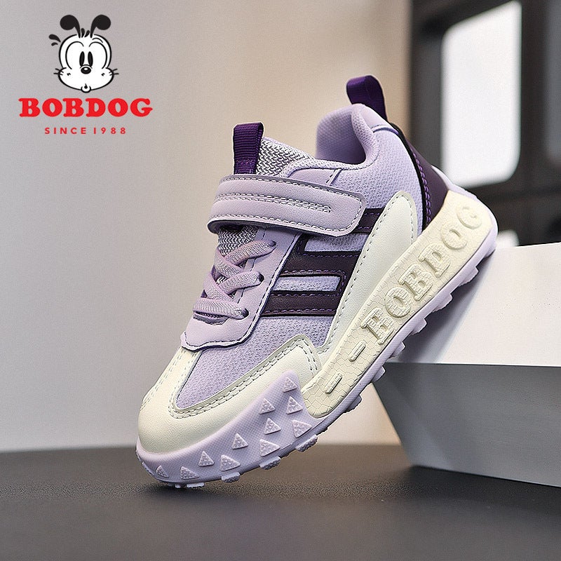Children'S Babu Bean Leather Autumn Fashion Shoes New Sports Girls Waterproof Middle And Big Children'S Forrest Gump Shoes Boys Shoes 2024 - Image 3