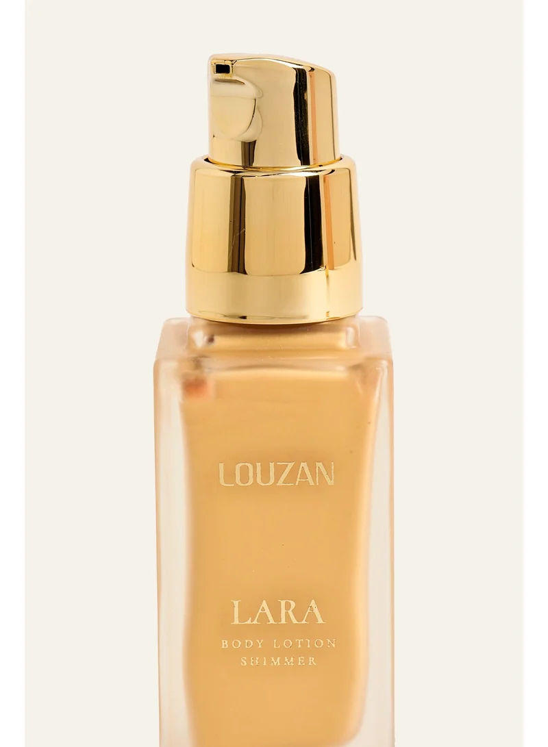 Louzan  Louzan Lara Shimmer 30ml – Sparkling Body Shimmer with Orange Blossom, Gardenia & White Musk for Women | Best Price UAE