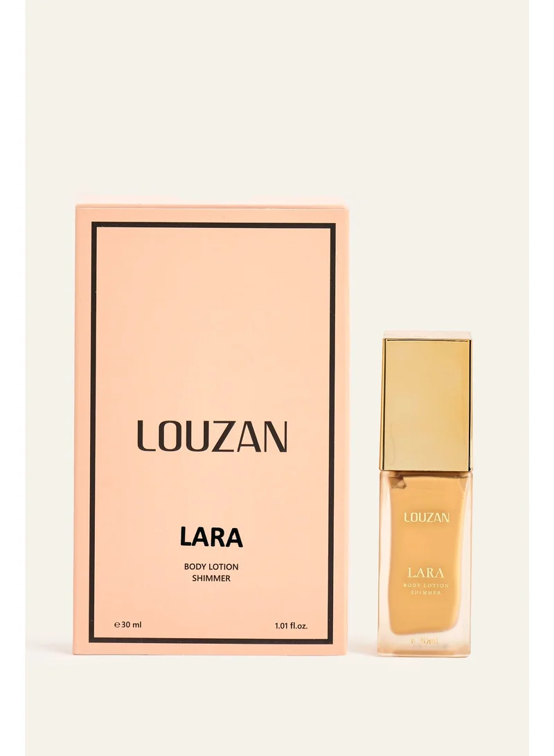 Louzan Louzan Lara Shimmer 30ml – Sparkling Body Shimmer with Orange Blossom, Gardenia & White Musk