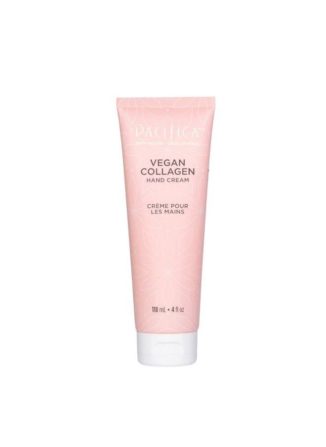 Pacifica Beauty Vegan Collagen Hand Cream For Dry Cracked Hands Hand Lotion Body Moisturizer Shea Butter Cocoa Butter Light Weight NonGreasy Hydrating Moisturizing Vegan  - Image 2