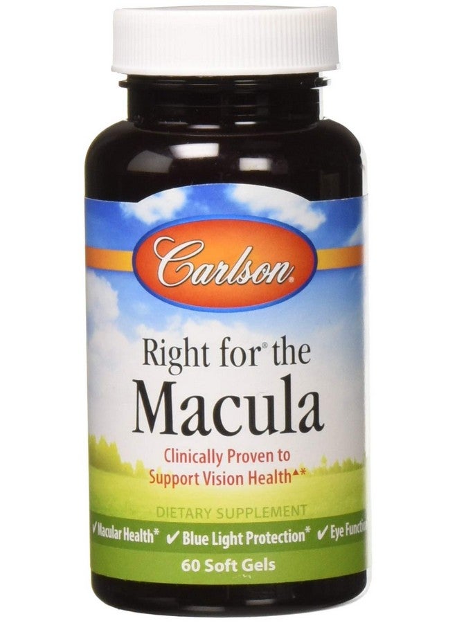 Carlson Right For The Macula Eye Formula 60 Soft Gels - Image 2