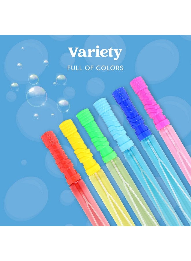 JOYIN 24 Pack 14.6’’ Big Bubble Wands Bulk (2 Dozen) for Summer Toy, Outdoor/Indoor Activity Use, Easter, Bubbles Party Favors Supplies for Kids - Image 3