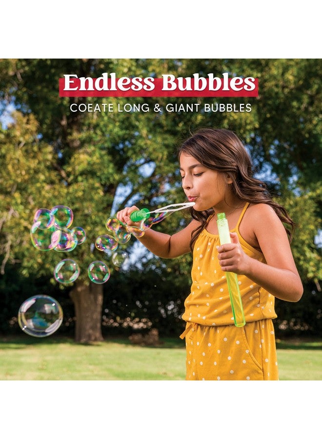 JOYIN 24 Pack 14.6’’ Big Bubble Wands Bulk (2 Dozen) for Summer Toy, Outdoor/Indoor Activity Use, Easter, Bubbles Party Favors Supplies for Kids - Image 2