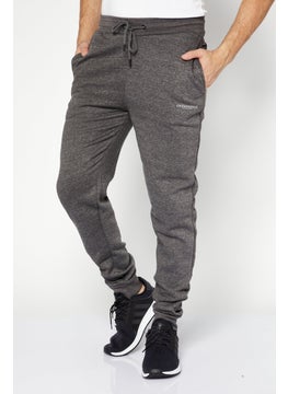 CROSSHATCH Men 2Pcs Sportswear Fit Brand Logo Training Jogger Pants, Navy  - Image 4