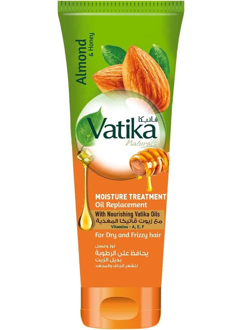 VATIKA Moisture Treatment Hair Oil Replacement With Almond & Honey 300ml - Image 1