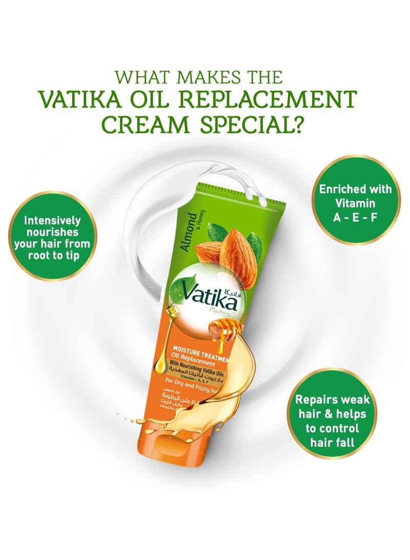VATIKA Moisture Treatment Hair Oil Replacement With Almond & Honey 300ml - Image 4