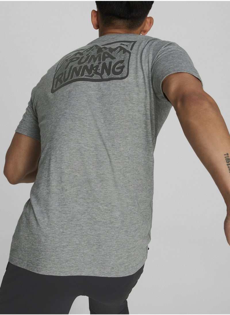 PUMA - Run Graphic Mens Training T-Shirt - Image 1