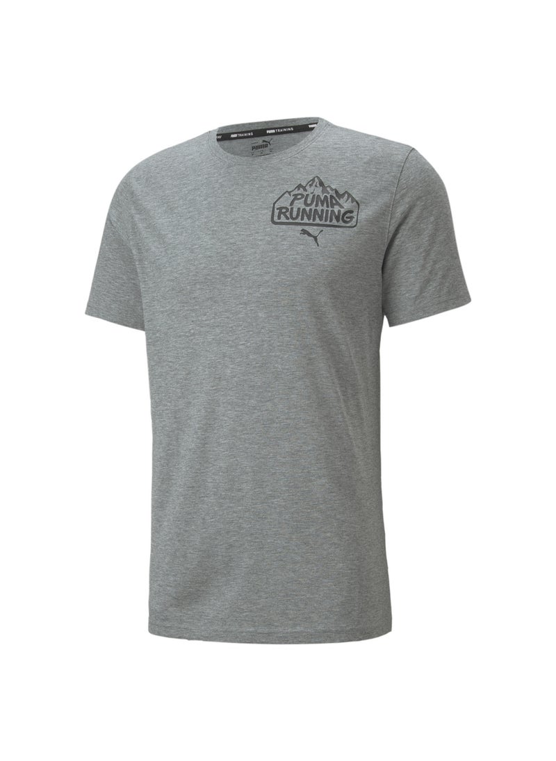 PUMA - Run Graphic Mens Training T-Shirt - Image 1