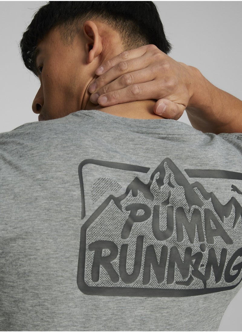 PUMA - Run Graphic Mens Training T-Shirt - Image 1
