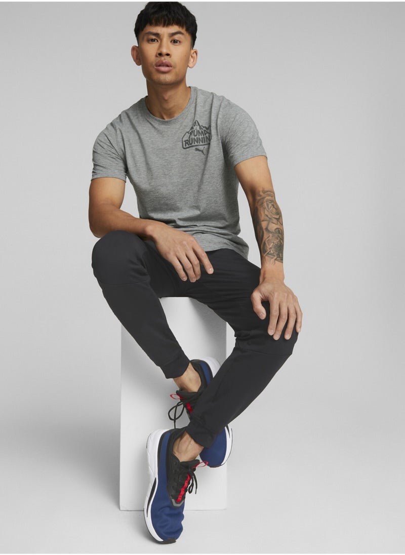 PUMA - Run Graphic Mens Training T-Shirt - Image 1