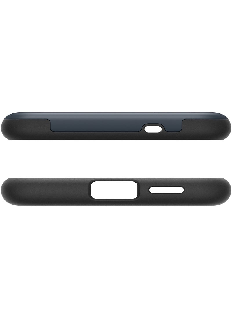 Spigen - Slim Armor Magfit for Samsung Galaxy S25 Case Cover MagSafe with Kickstand (2025) - Metal Slate - Image 1
