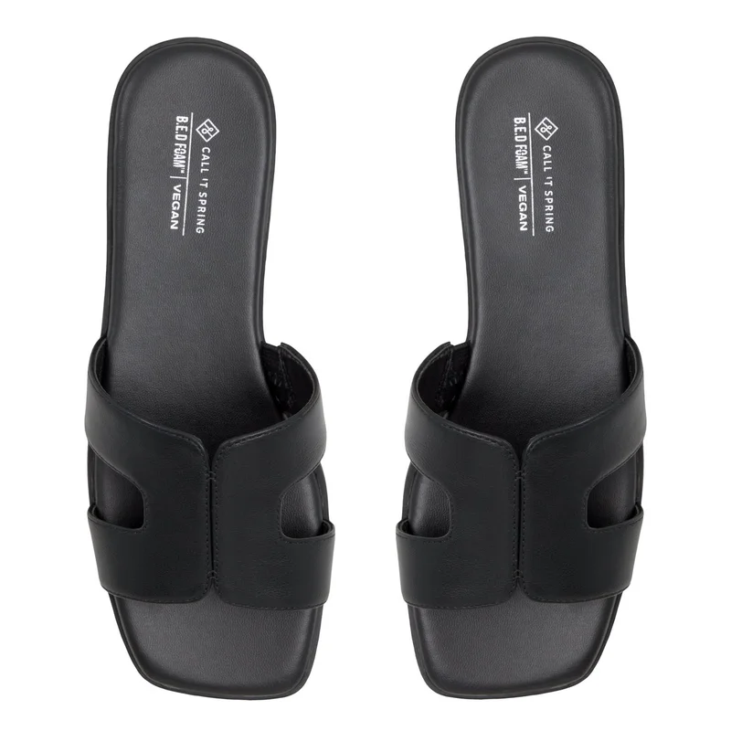 Call it Spring  Haylee Slip On Flat Sandals for Women | Best Price UAE