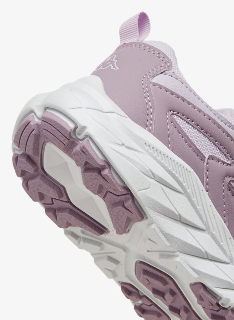 Kappa Girls' Logo Detail Sports Shoes with Hook and Loop Closure - Image 5