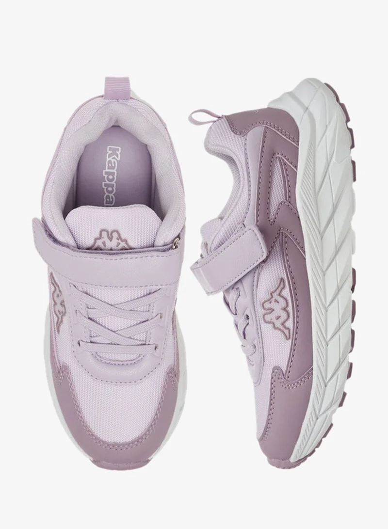 Kappa Girls' Logo Detail Sports Shoes with Hook and Loop Closure