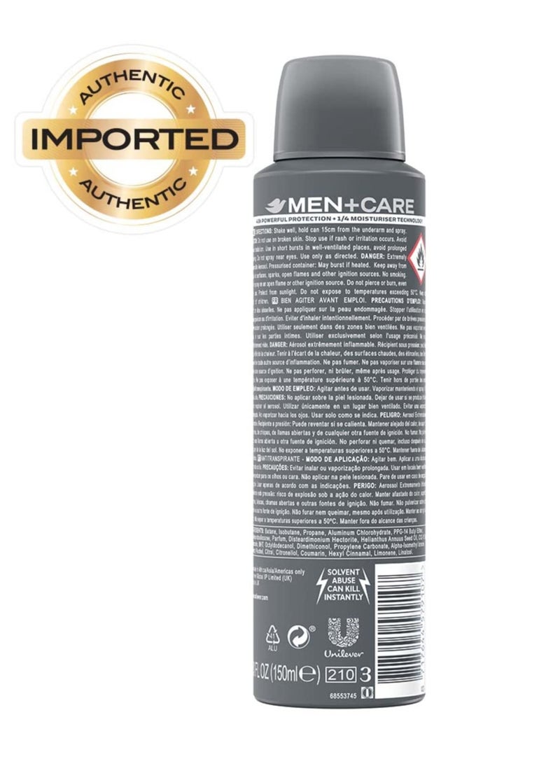 دوف مزيل العرق مين + كير كلين كومفورت إيروسول 150 مل (عبوة من 6 قطع) - Image 3