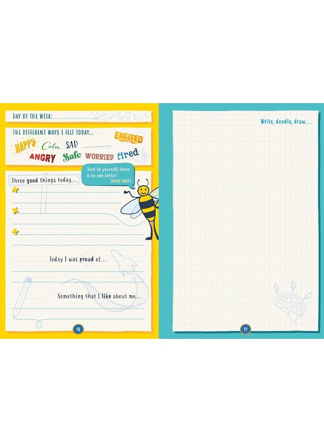 Happy Confident Me Journal: Gratitude and Growth Mindset Journal to boost children's happiness, self-esteem, positive thinking, mindfulness and resilience  - Image 4