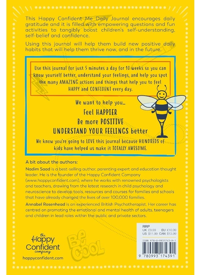 Happy Confident Me Journal: Gratitude and Growth Mindset Journal to boost children's happiness, self-esteem, positive thinking, mindfulness and resilience  - Image 2