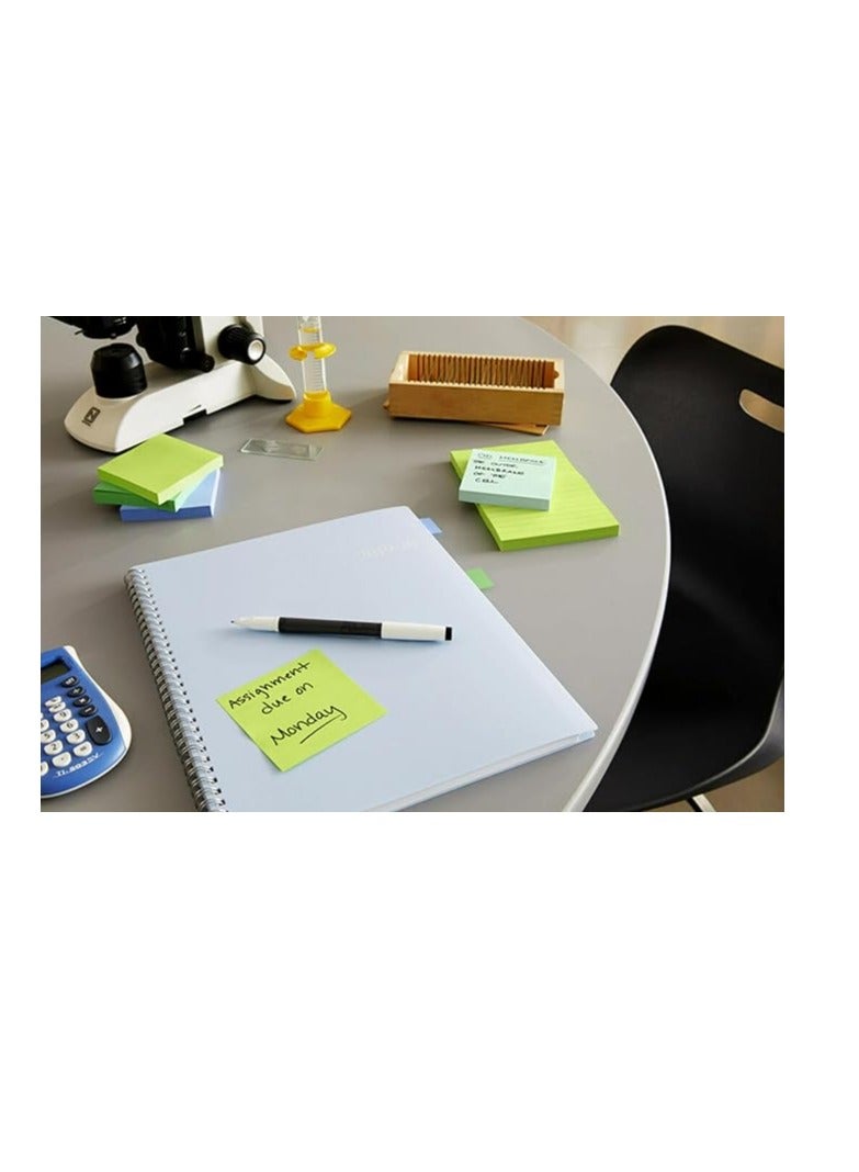 Post It موزع ملاحظات وعلامات بوست-إت بوب أب، سلسلة المصممين لملاحظات وعلامات بوب أب بحجم 3x3 إنش (DS100) 1.6" x 7.6" x 4.1" - Image 4
