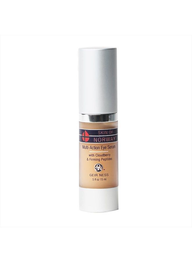 Geir Ness Skin of Norway Multi-Action Eye Serum - Cloudberry & Firming Peptides - Illuminate Dark Circles- For Tired and Puffy Eyes - Image 1