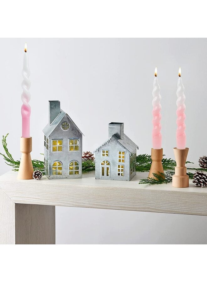 2PCS Bike Safety Flag Heavy Duty Fiberglass Pole, Polyester Full Color Tear-Resistant Waterproof Orange Double-Sided Reflective - Image 1