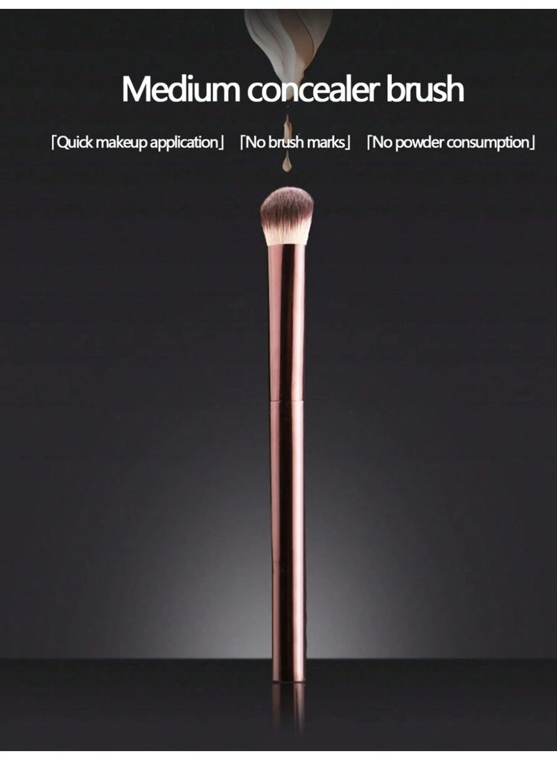 A soft makeup brush for applying concealer, contour, and blush - Image 1