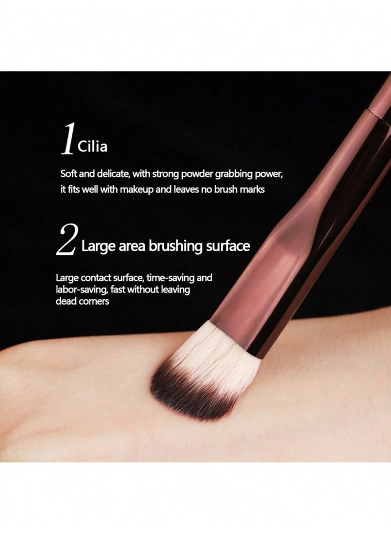 A soft makeup brush for applying concealer, contour, and blush - Image 3