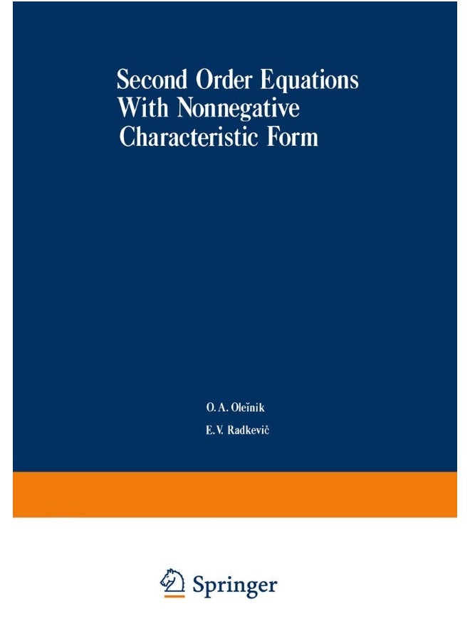 Second-Order Equations with Nonnegative Characteristic Form 