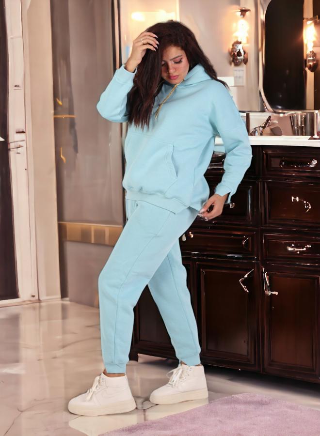 Women's Winter Elegance XL Pajama Set, 2024 Edition, Plush Sponge Fabric with Extra Lining for Warmth, High-Quality Materials for Ultimate Comfort and Style