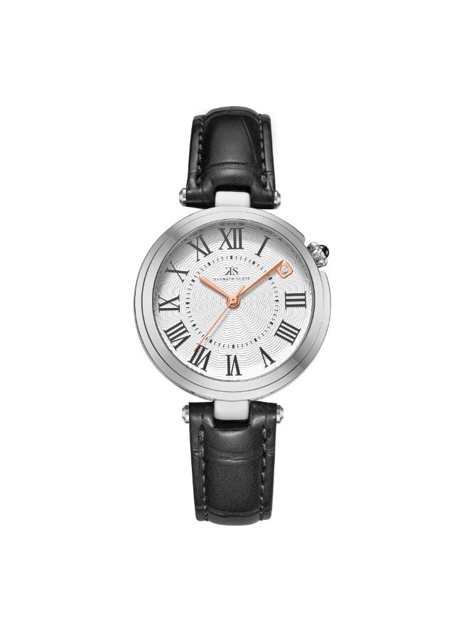 KENNETH SCOTT Women's Polyurethane Analog Watch K24510-SLBW - 32 mm  - Image 1