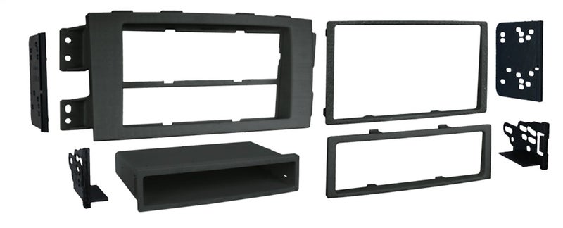 Metra 997334 Single or Double DIN Dash Kit for 2009 Kia Borrego Black