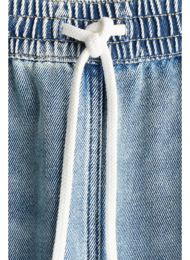 اتش اند ام Denim pull-on trousers
