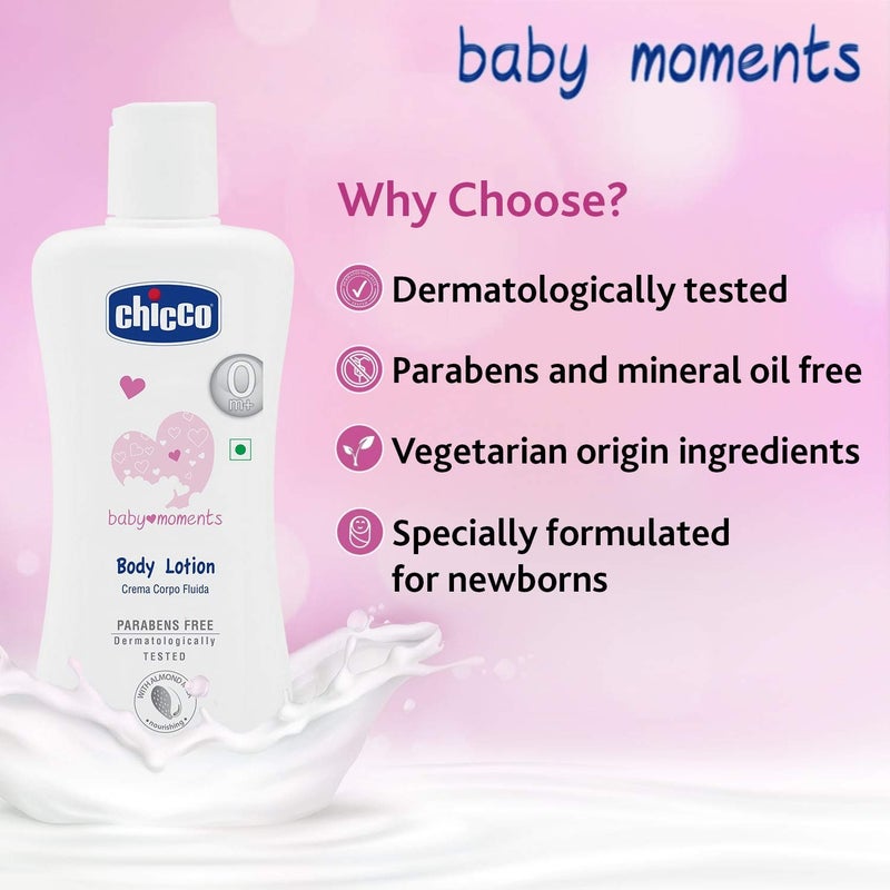 Chicco Baby Moment Body Lotion Size 200 Ml. - Image 5