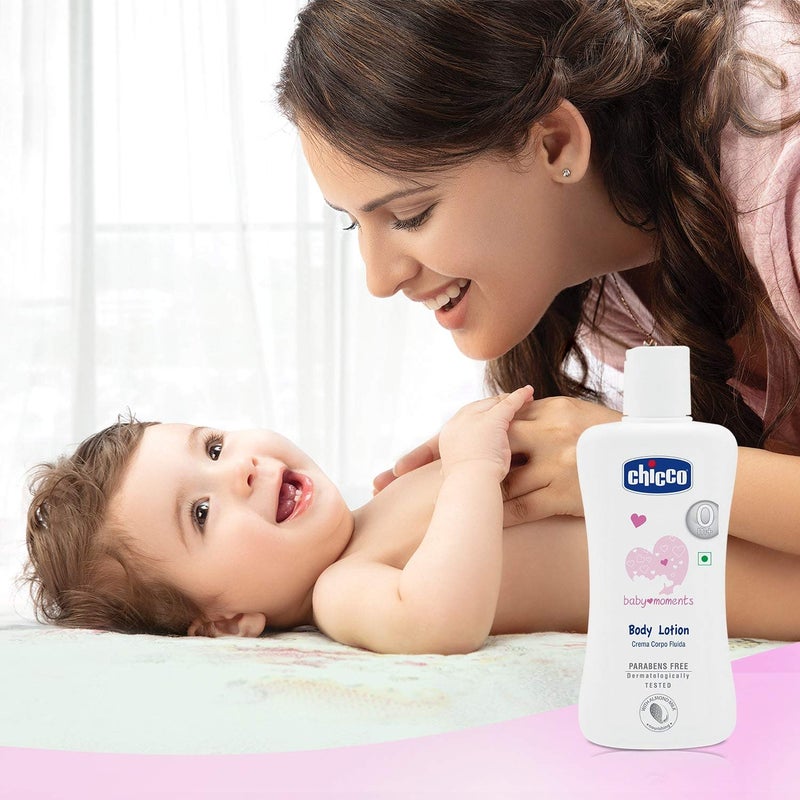 Chicco Baby Moment Body Lotion Size 200 Ml. - Image 4