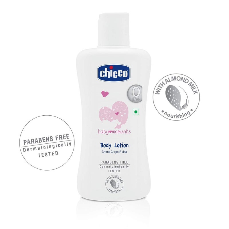 Chicco Baby Moment Body Lotion Size 200 Ml. - Image 2