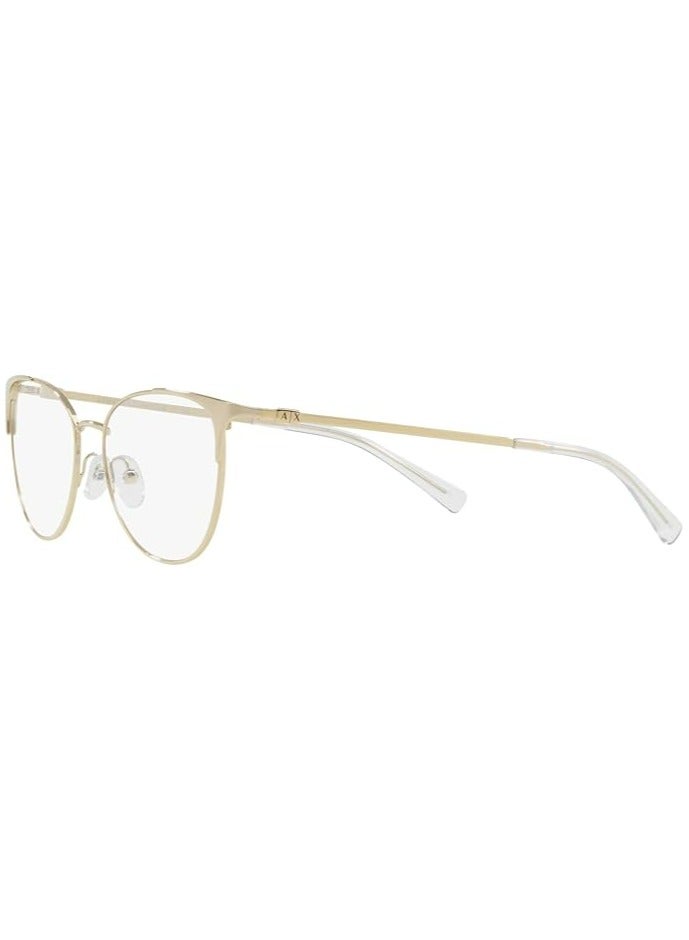Armani Exchange A|X ARMANI EXCHANGE Women's Ax1034 Cat Eye Prescription Eyeglass Frames - Image 2