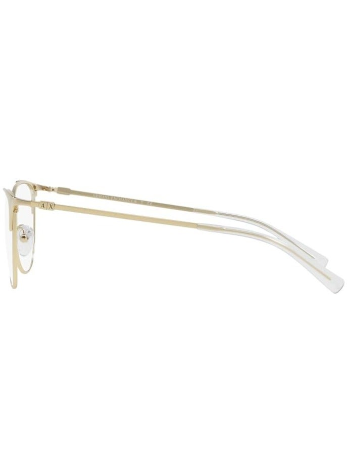 Armani Exchange A|X ARMANI EXCHANGE Women's Ax1034 Cat Eye Prescription Eyeglass Frames - Image 3