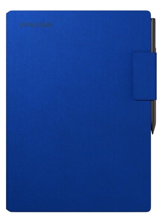 reMarkable Paper Pro - Mosaic Weave Book Folio for Your 11.8'' Paper Tablet - Cobalt - Image 1