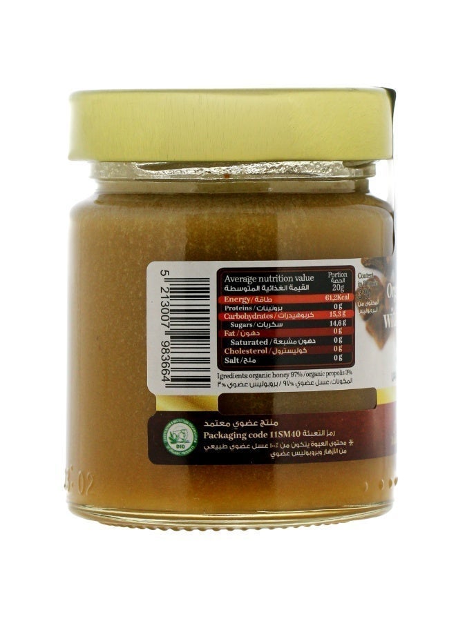 Axion Esti Organic Honey with Propolis 250g | Raw Greek Superfood Honey | Immune Support Blend - Image 3