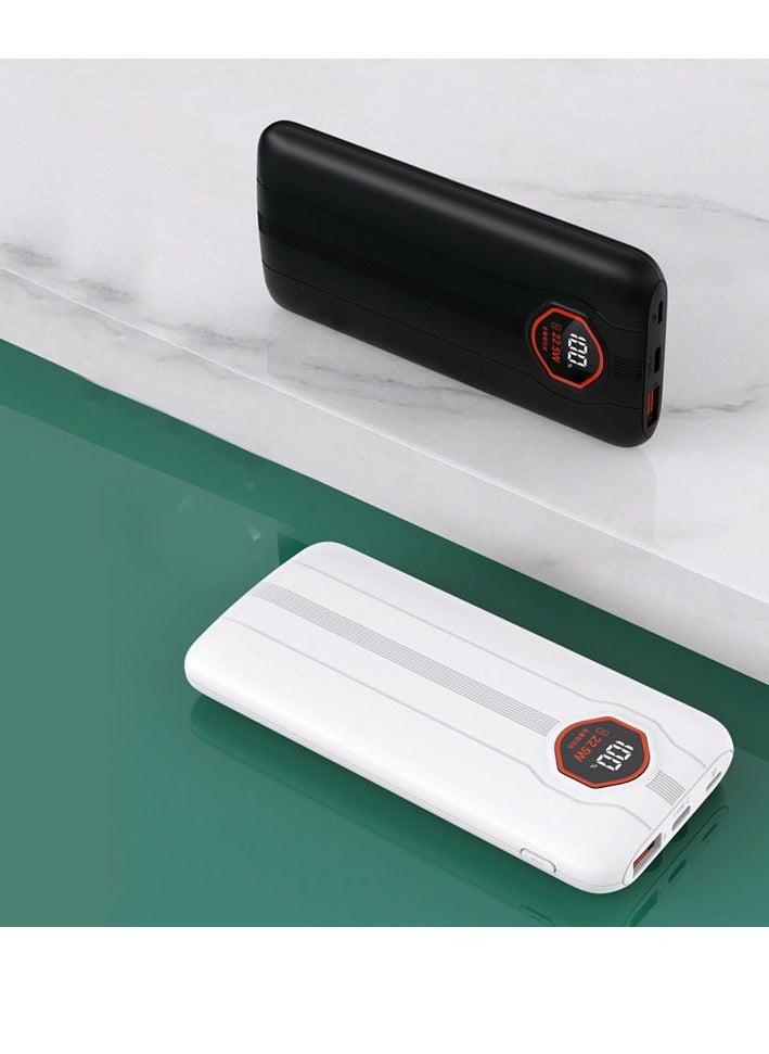 Topcore - Power Bank, 10000mAh Portable Charger and USB-C (Input Only), High-Capacity External Battery Pack Compatible with iPhone, Samsung, iPad - Image 1