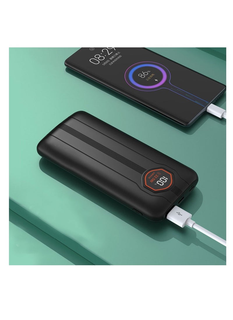 Topcore - Power Bank, 10000mAh Portable Charger and USB-C (Input Only), High-Capacity External Battery Pack Compatible with iPhone, Samsung, iPad - Image 1