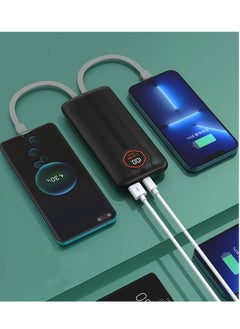 توب كور بنك الطاقة، 10000 مللي أمبير في الساعة، شاحن محمول بمنفذ USB-C (للإدخال فقط)، حزمة بطارية خارجية عالية السعة متوافقة مع iPhone، Samsung، iPad.  - Image 4