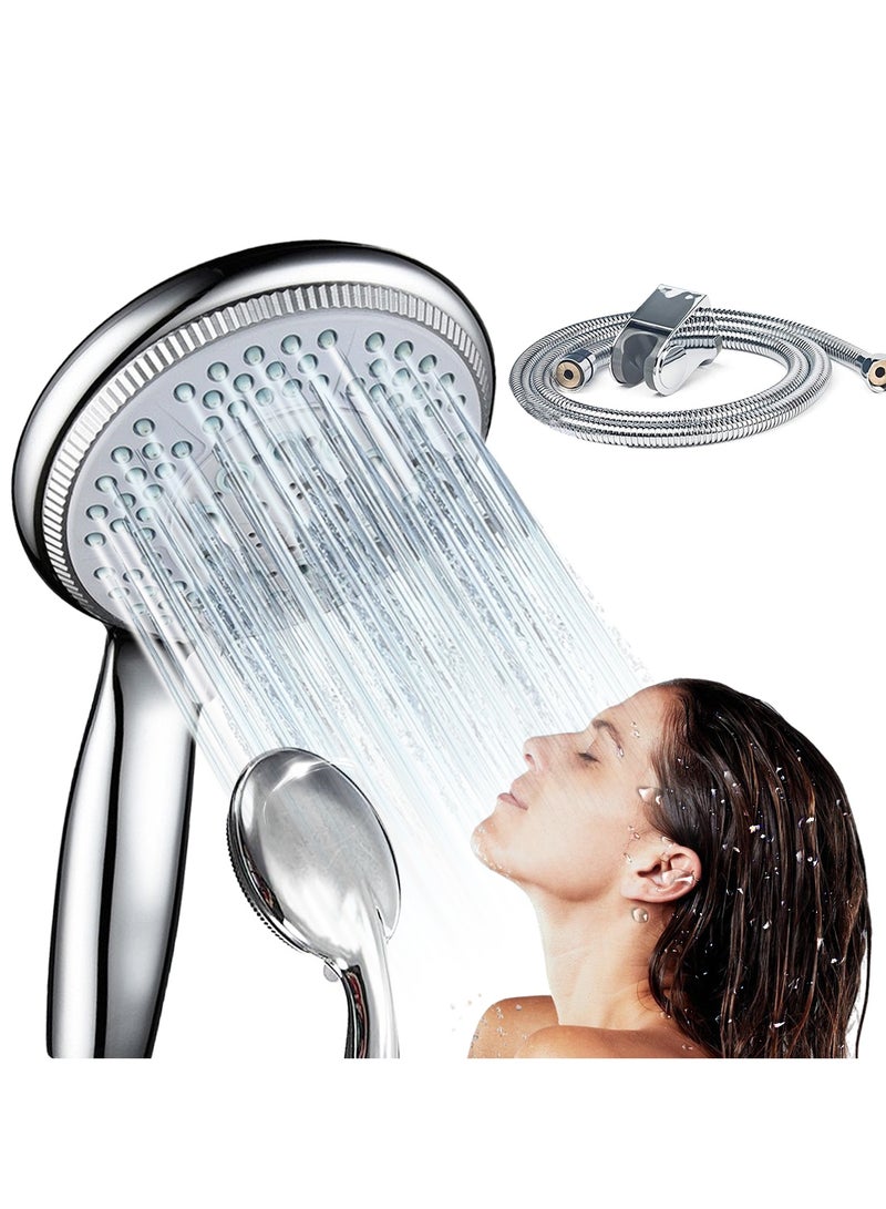 Bouratt High-Pressure Handheld Shower Head | Adjustable Spray Modes, Water-Saving, Anti-Clog Nozzles & Easy Installation | Eco-Friendly & Durable Filtered Shower Head - Image 1