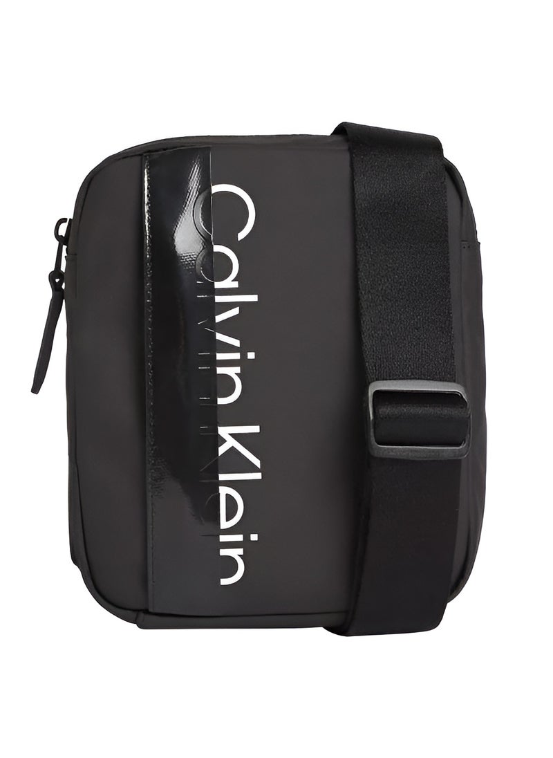 CALVIN KLEIN JEANS PLUS Calvin Klein Black Crossbody Bag For Men  - Image 1
