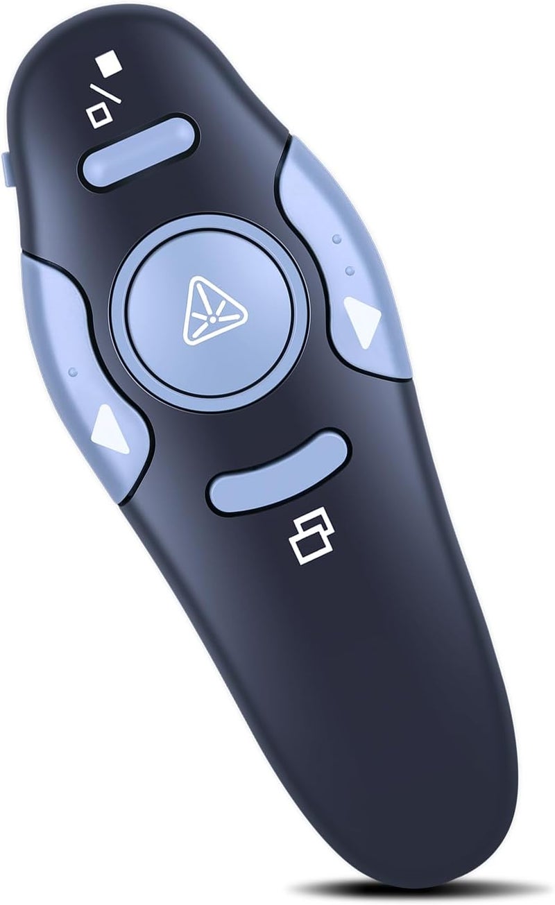 ZWP 2.4Ghz Wireless Presenter Pointers USB Presentation PPT Remote Control for Powerpoint Presentation - Image 1