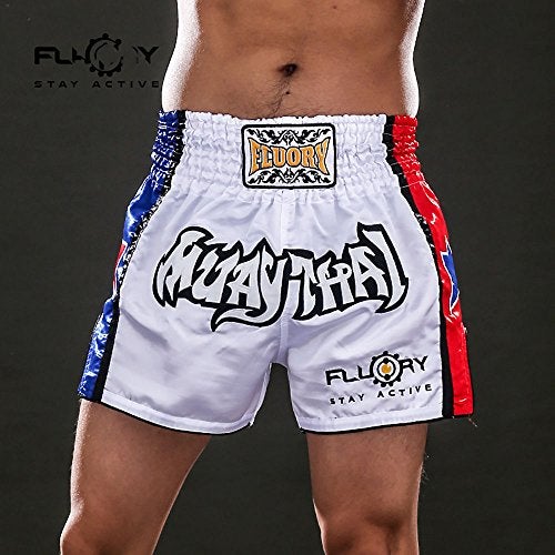 FLUORY Muay Thai Fight Shorts,MMA Shorts Clothing Training Cage Fighting Grappling Martial Arts Kickboxing Shorts Clothing - Image 3