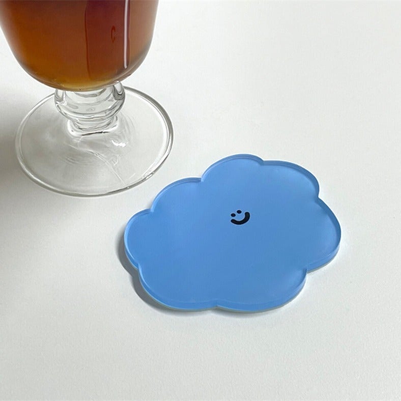 Cute Cartoon Acrylic Coaster Set, Heat Resistant, Custom Logo - Image 4